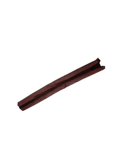 Buy Practical Door Twin Draft Guard Wind Air Dust Insulator Door Stopper Energy Saving Protector Doorstop Brown in UAE