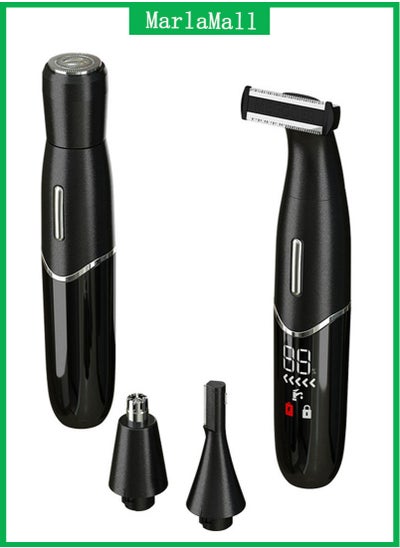 Buy Nose Ear And Eyebrow Trimmer Black in Saudi Arabia