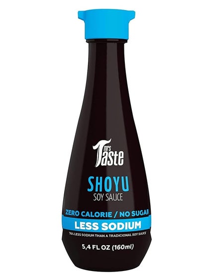 Buy Mrs Taste no Sugar Zero Calories 76 % Less Sodium Shoyu Sauce 160 ml in UAE