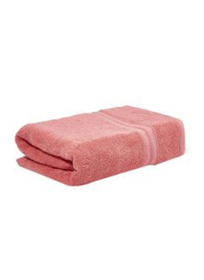 Buy Shadow Bath Sheet 550 GSM 100% Cotton Terry 80x160 cm -Luxury Feel Super Absorbent Quick Dry Peach in UAE