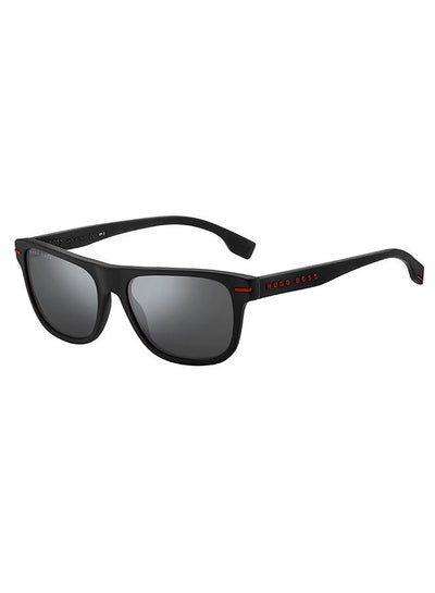Buy Men Rectangular Sunglasses BOSS 1322/S MT BLK RD 55 in Saudi Arabia