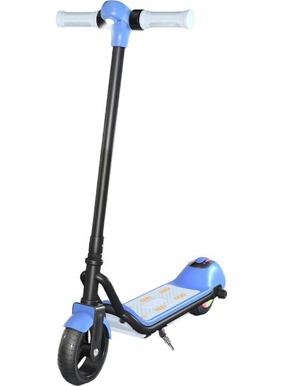 Buy Mini Electric Scooter S4 Echo Kids Electric Scooter for Kids Age 6+ Years with LED Lights | Blue in Saudi Arabia