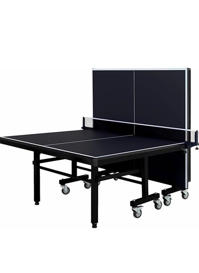 Buy WENBO Professional Foldable Table Tennis Table, Elite Table Tennis Set for Pro Players, 18mm Tabletop 50mm Legs Ping Pong Table Classic Black with Net Set WB-18000X in UAE