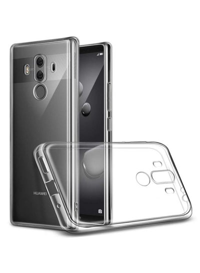 Buy Silicone Back Cover Huawei Mate 10 Pro-Clear in Egypt
