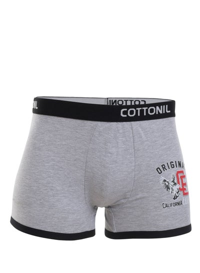 Buy Cottonil - Men Boxer Relax-Grey in Egypt