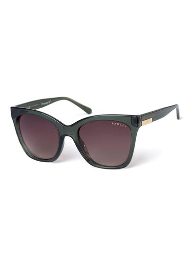 Buy RDS-6504 Women Butterfly Ploarized Sunglasses Green 55 mm in UAE