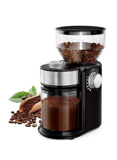 Buy Electric Coffee Grinder, Automatic Coffee Bean Grinder for French Press, Drip Coffee and Espresso, Adjustable Burr Coffee Grinder with 18 settings, 12 Cup in UAE