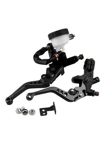 Buy Motorcycle Brake And Clutch Levers With Cylinder Reservoir Set in UAE