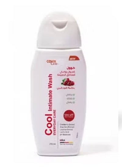 Buy COFEX Care Cool Intimate Wash with Cranberry Extract 215 ml in Saudi Arabia