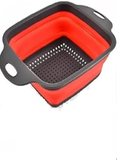 اشتري Vegetable strainer and square silicone fruit في مصر