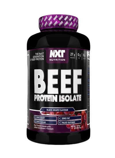 اشتري Beef Protein Isolate 1.8 kg Black Grape Flavour في الامارات