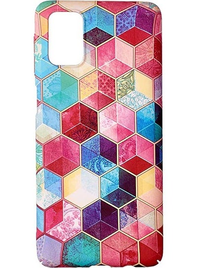 Buy Dragon Flower Back Cover Hard Creative Case For Samsung Galaxy M31S - Multi Color in Egypt