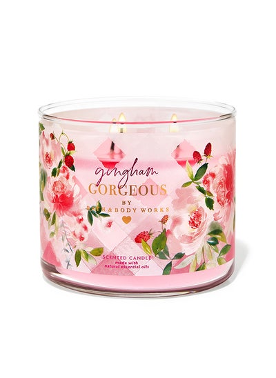 اشتري Gingham Gorgeous 3-Wick Candle في الامارات