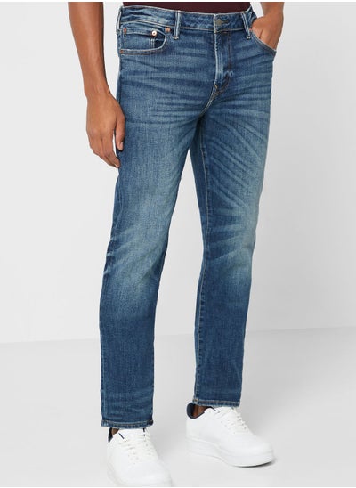 Buy Mid Wash Slim Fit Jeans in UAE