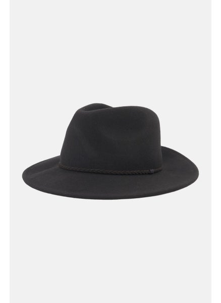 اشتري Women Textured Bucket Hat, Black في السعودية