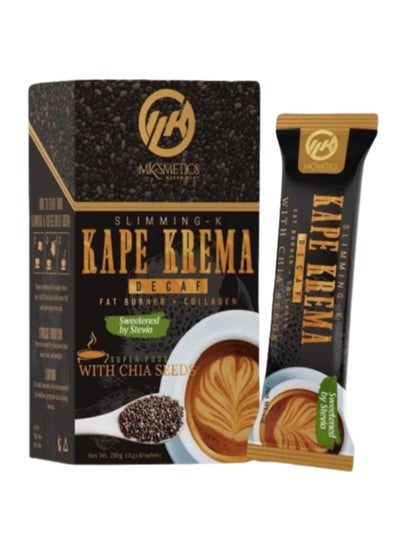 Buy Slimming-K Kape Krema Decaf 10 Sachets in UAE