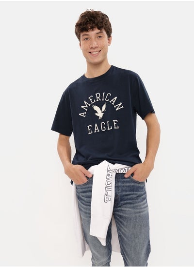 Buy AE Super Soft Logo Graphic T-Shirt in Egypt