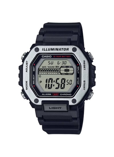 اشتري Water Resistant Digital Resin Band Watch MWD-110H-1AV في الامارات