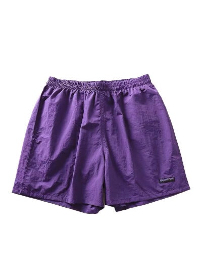 Buy Summer Unisex Casual Sport Shorts Purple in UAE