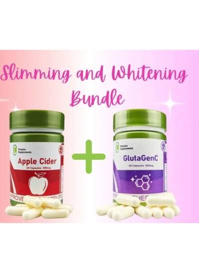 Buy Supplements Apple Cider and Glutagen  Bundle in Saudi Arabia