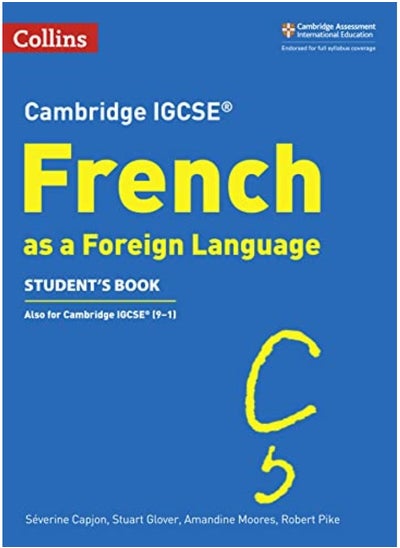 Buy Cambridge Igcse Tm French Students Book Collins Cambridge Igcse Tm By Capjon, Severine - Glover, Stuart - Moores, Amandine - Pike, Robert Paperback in UAE