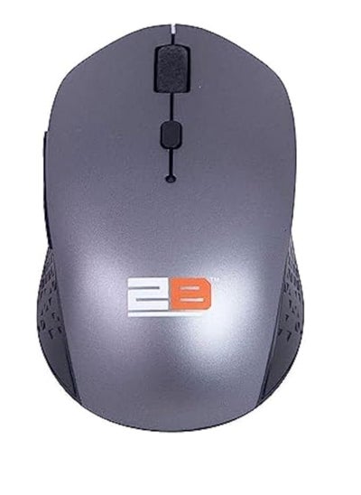 اشتري 2.4GHz Bluetooth 3.0-5.0 Mouse with 800/1200/1600 DPI by 2B, Grey في مصر