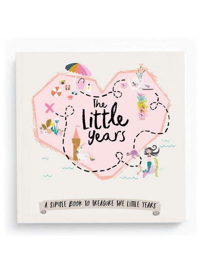 اشتري The Little Years Toddler Baby Memory Book Ages 1 To 6 Years Old Album For Baby Girl Milestone Scrapbook To Record Precious Memories Keepsake Record Book في الامارات