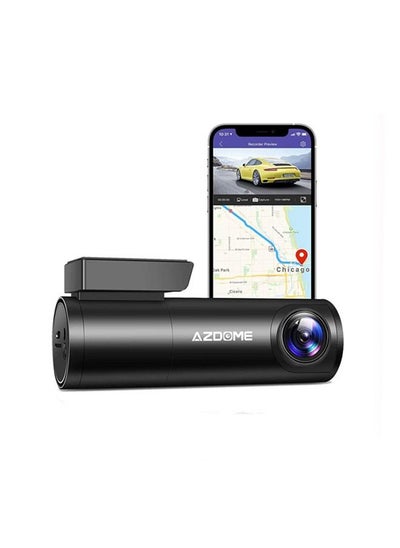 اشتري M300 سيارة DVR التحكم الصوتي داش كام 1296P WiFi Dashcams كاميرا خفية للسيارة للرؤية الليلية G-Sensor 24H Parking Monitor في الامارات