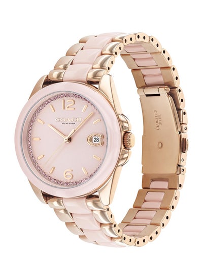 اشتري Women's Analog Round Shape Stainless Steel Wrist Watch 14504188 - 36 Mm في السعودية