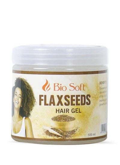 Buy Flaxseeds Hair Gel For Curls 500ml in Egypt