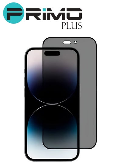 Buy Privacy Matte Tempered Glass Compatible with iPhone 14 Anti-Glare Anti-Spy Screen Protector for iPhone 14 Full Coverage Anti-Peeping black in Saudi Arabia