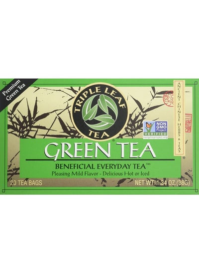 Buy Green Tea-Premium Triple Leaf Tea 20 Bag in UAE