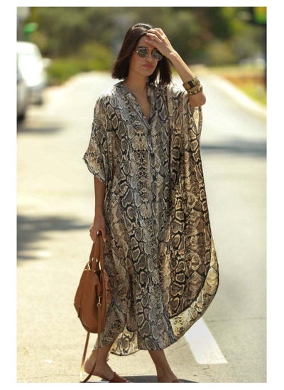 اشتري Beach Printed Robe Sunscreen Cover في الامارات