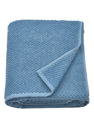 اشتري Bath Sheet Dark Grey Blue 100X150 Cm في السعودية