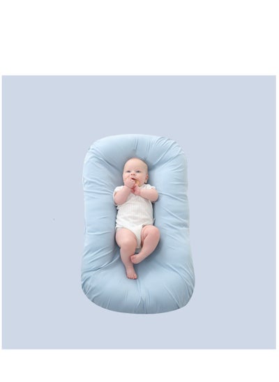 اشتري Portable Baby Lounger: Newborn Bassinet, Hypoallergenic Cotton Fabric Sleep Crib, Baby Nest for Sleeping - Essential Baby Bed for Bedroom في الامارات