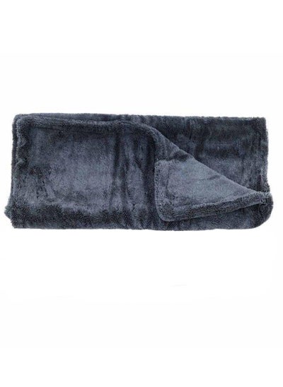 Buy RHINOMOTIVE -Automotive Magic Absorbent Towel For Drying all Type of Vehicle Grey 60X50 Cm in UAE