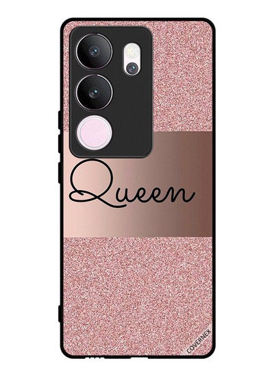 اشتري Protective Case Cover For vivo V29 Pro Queen Glitters Background في السعودية