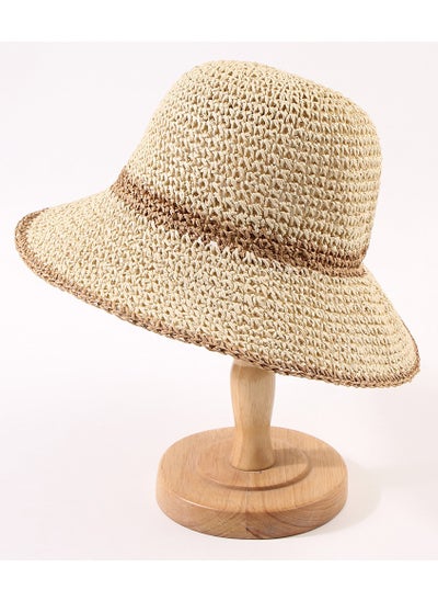 اشتري New Foldable Handwoven Straw Hat في السعودية