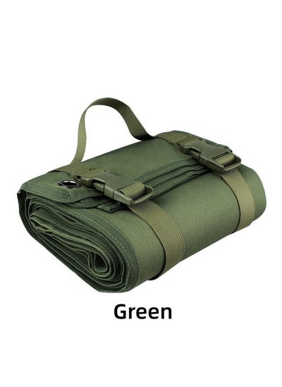 اشتري Portable Waterproof and Moisture-proof Outdoor Tactical Mat Mountaineering Camping Mat في السعودية