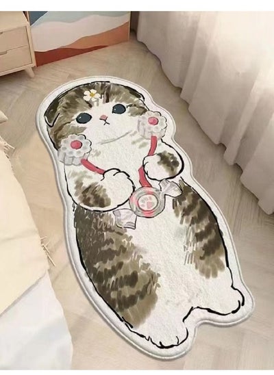 Buy Cute Cat Cartoon Shaped Floor Mat in Saudi Arabia