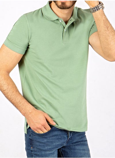 Buy Men's Polo T-shirt -Mint Green in Egypt