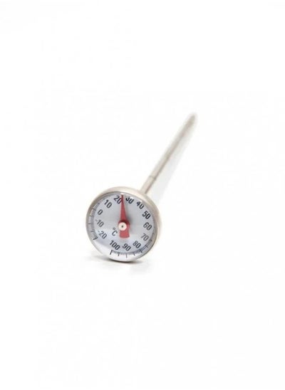 Buy Coffee And Milk Portable Thermometer Silver Analog Colored in Saudi Arabia