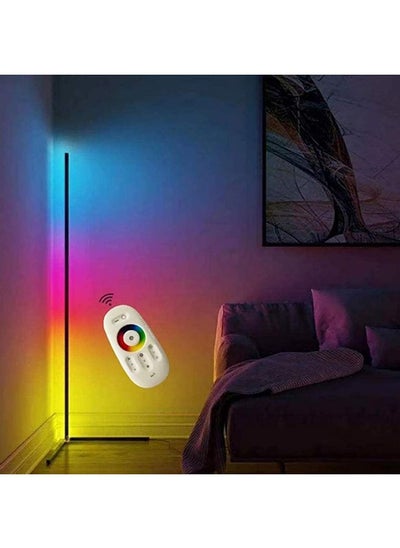 اشتري Remote Control LED Light Corner Lamp Multicolour في الامارات