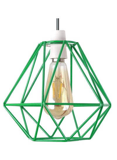 اشتري Diamond fit pendant light  - Green في مصر