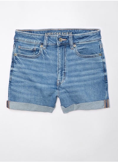 Buy AE Stretch Denim Mom Short in UAE