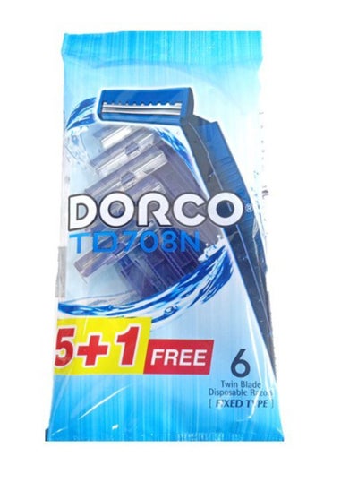 Buy Dorco razor blades TD708N 5+1 in Egypt