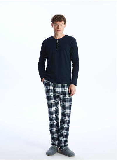 Buy Standard Fit Men's Pajama Set in Egypt