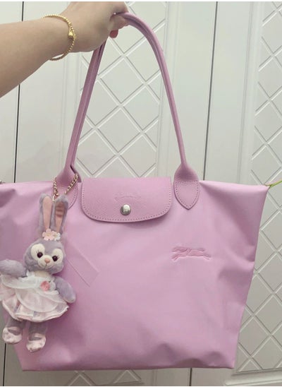 اشتري Longchamp Canvas Dumpling Buns Travel Bag في الامارات