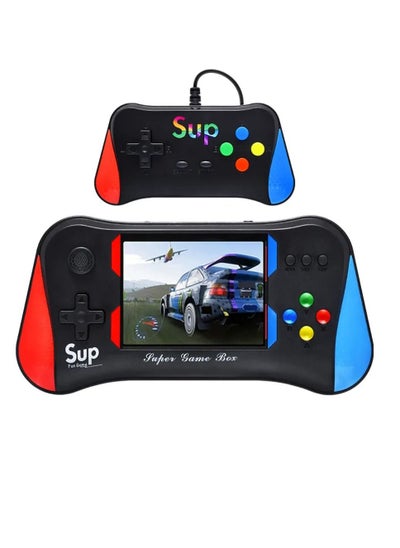 Buy Retro SUP Video Game Console X7M Handheld Game Player HD/AV Output Built-in 500-in-1 Games Portable Mini Electronic Console Gamepad 3.5inch Screen in UAE