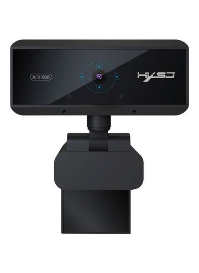 Buy 1080P Auto Focus Webcam Black in UAE